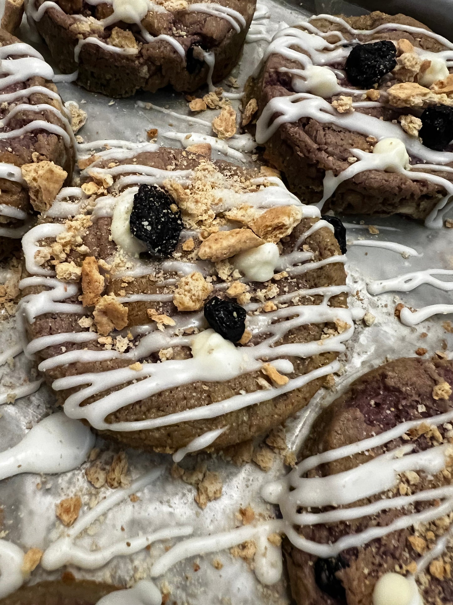 Blueberry Cheesecake Cookies