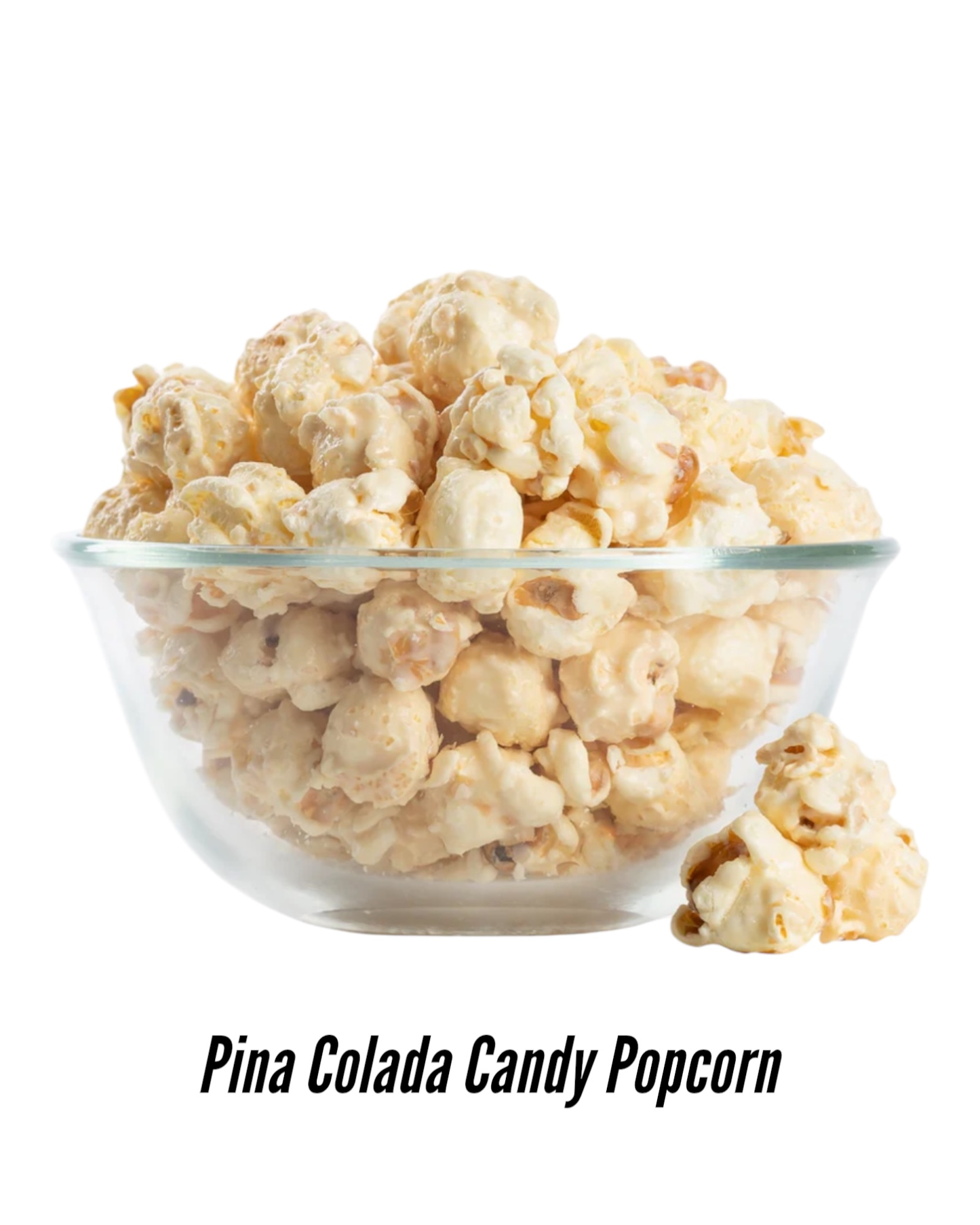 Piña colada candy popcorn