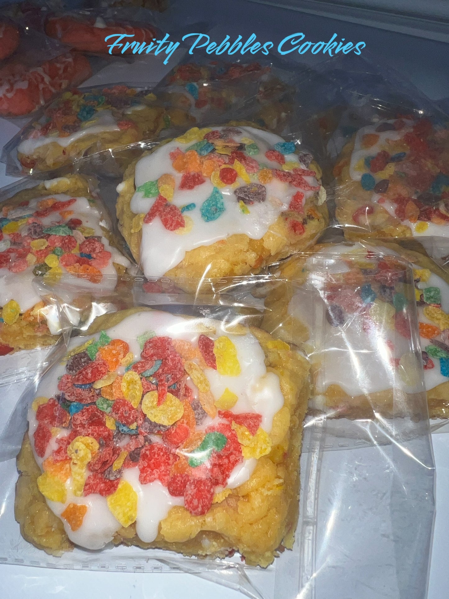 Fruity Pebbles Cookies