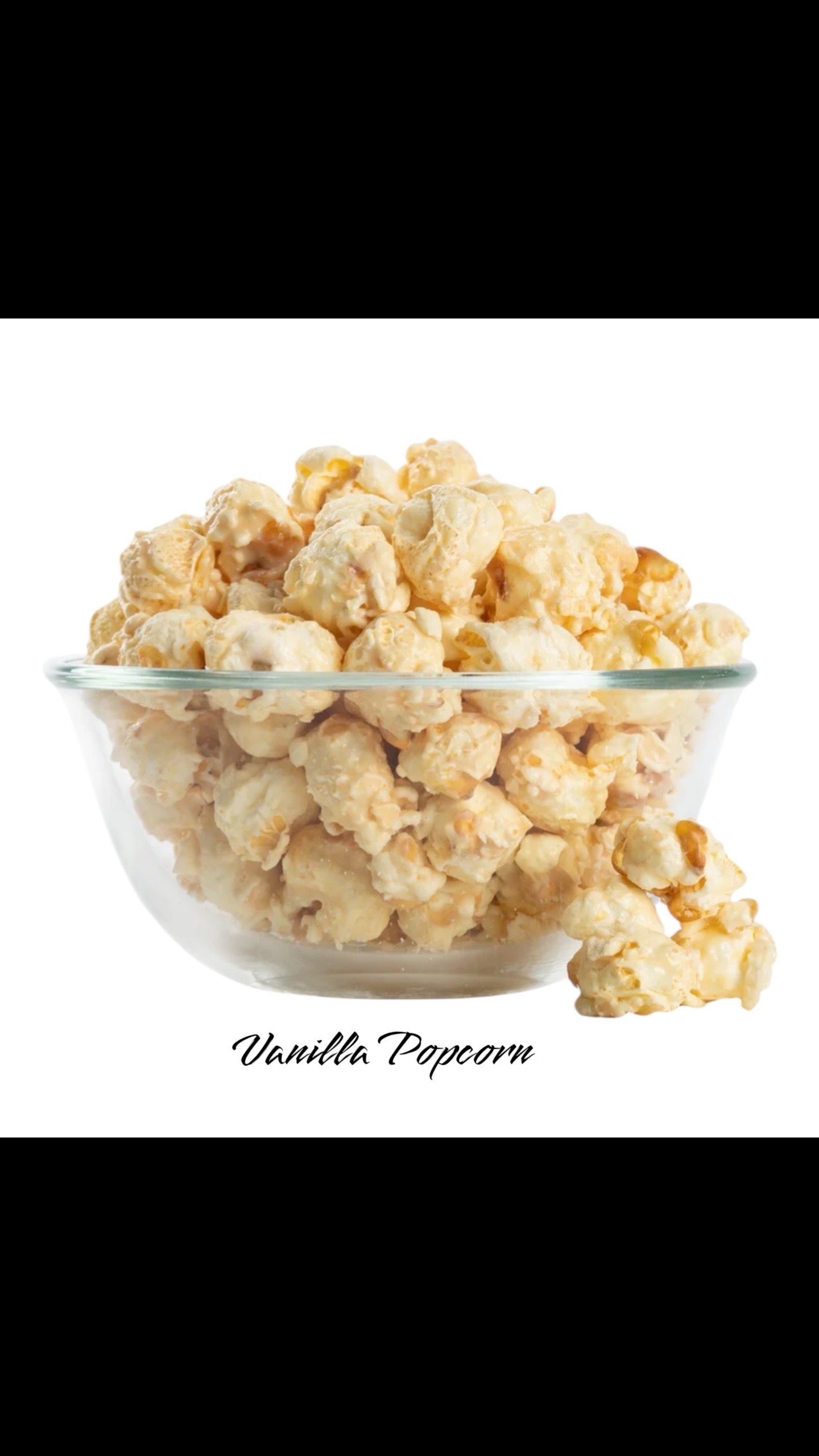 Gourmet Vanilla Popcorn